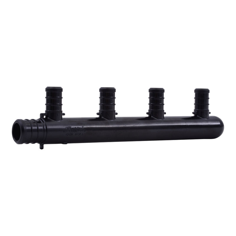 SharkBite 3/4 in. PEX Barb X 1/2 in. D Closed Poly 4 Port Tee