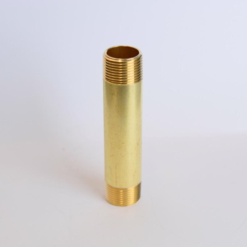 ATC 3/4 in. MPT X 3/4 in. D MPT Yellow Brass Nipple 4-1/2 in. L, Pack of 5