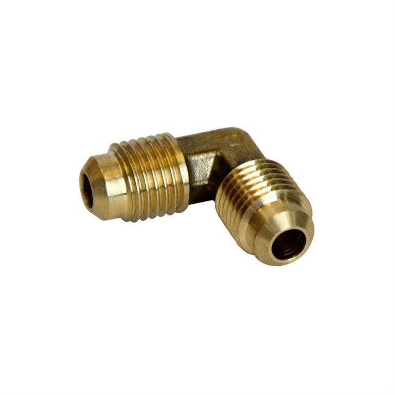 ATC 1/4 in. Flare X 1/4 in. D Flare Brass 90 Degree Elbow, Pack of 5