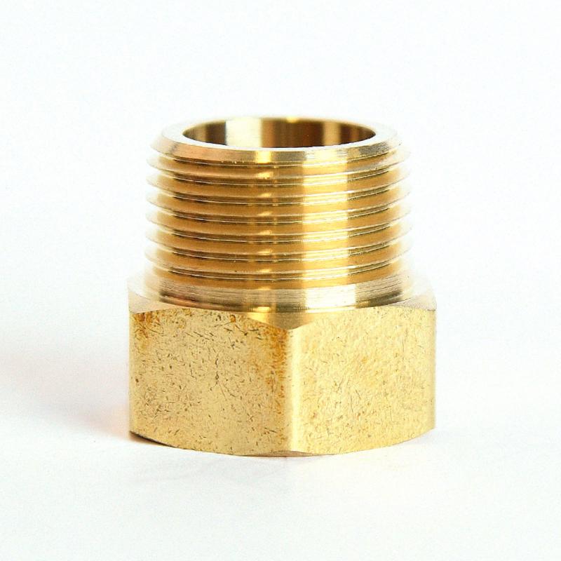 ATC Brass 3/4 in. D X 3/4 in. D Hose Adapter 1 pk, Pack of 5