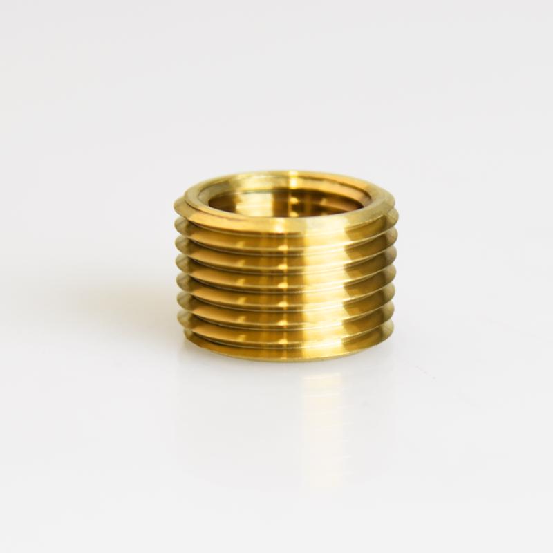 ATC 1/2 in. MPT X 3/8 in. D FPT Brass Pipe Face Bushing, Pack of 5