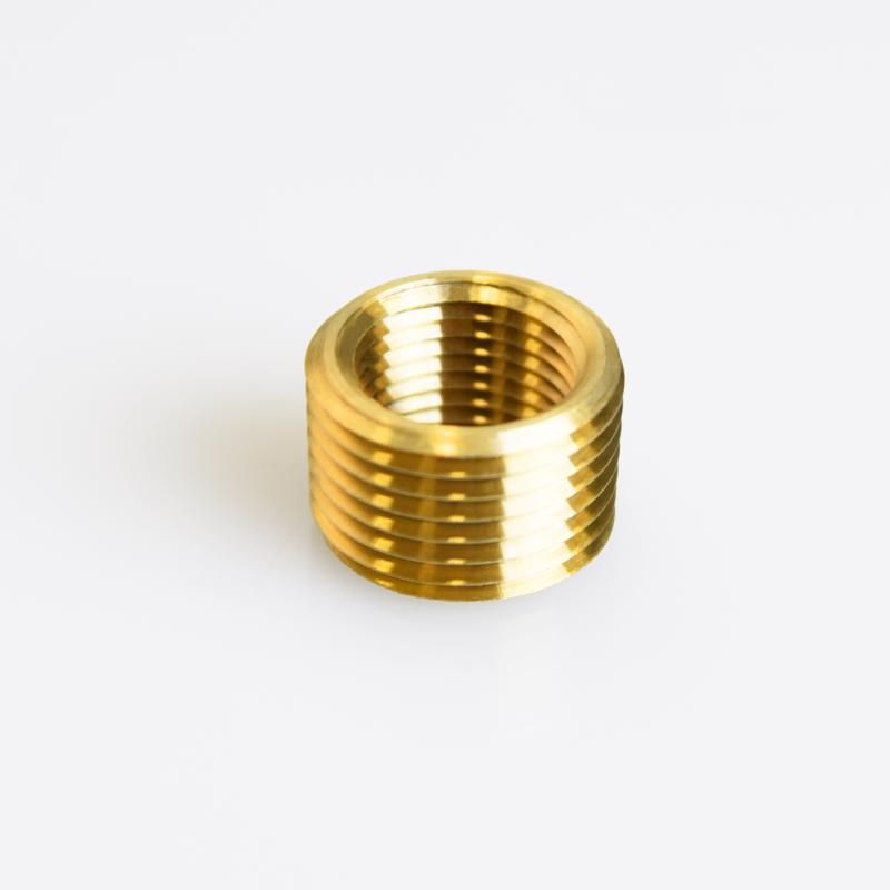 ATC 1/2 in. MPT X 3/8 in. D FPT Brass Pipe Face Bushing, Pack of 5