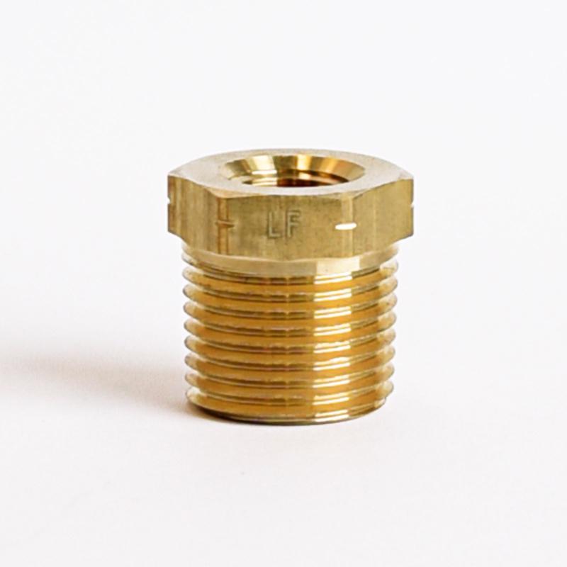 ATC 3/8 in. MPT X 1/8 in. D FPT Brass Hex Bushing, Pack of 5