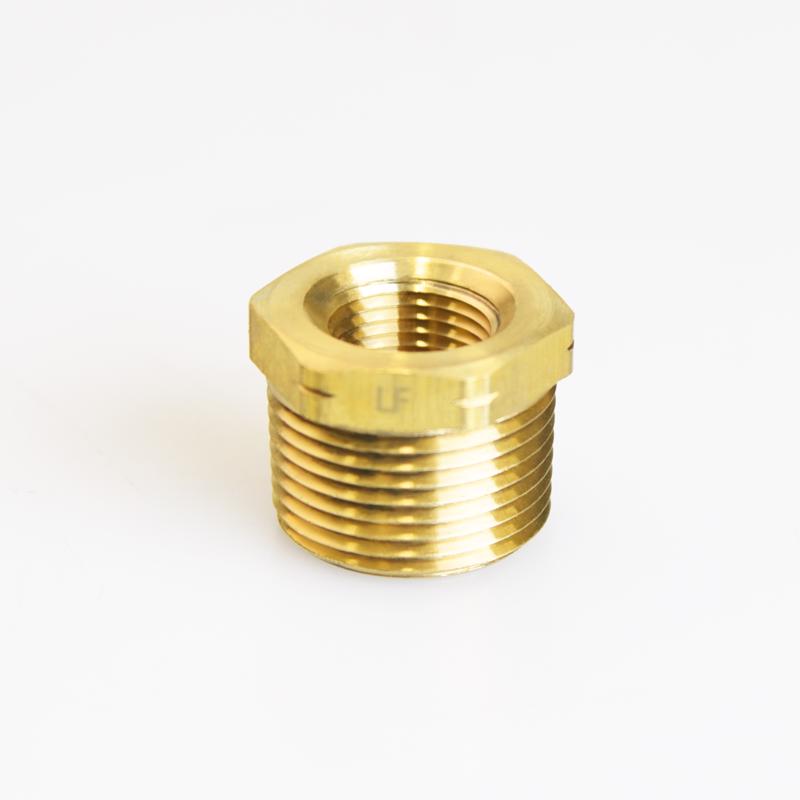 ATC 3/4 in. MPT X 3/8 in. D FPT Brass Hex Bushing, Pack of 5