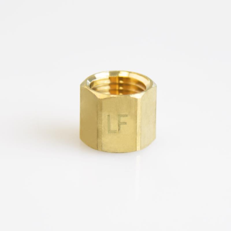 ATC 1/4 in. FPT Brass Cap, Pack of 5