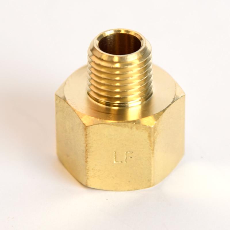 ATC 1/4 in. FPT X 1/4 in. D FPT Brass Reducing Coupling, Pack of 5
