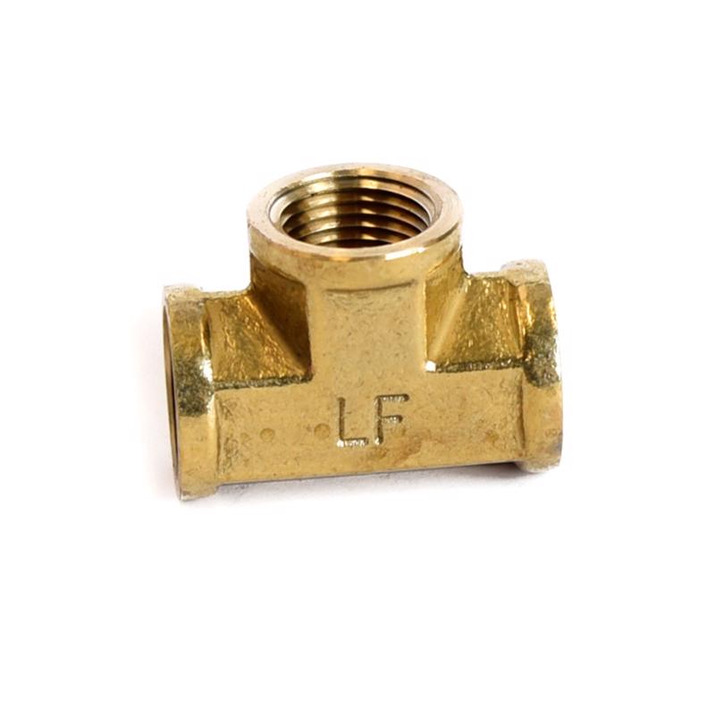 ATC 3/8 in. FPT X 3/8 in. D FPT Brass Tee, Pack of 5