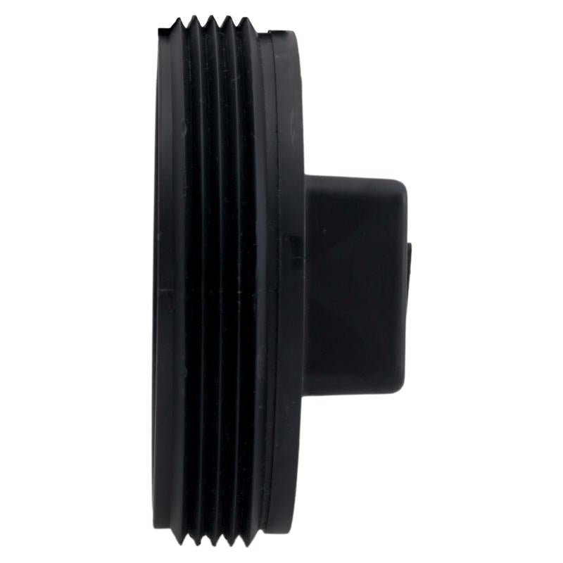 Charlotte Pipe 3-1/2 in. MPT X 3-1/2 in. D ABS Plug