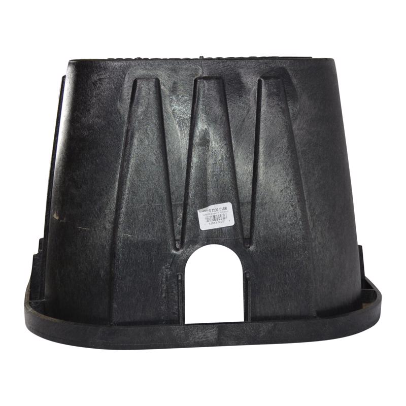 NDS 19 in. W X 14 in. D X 12 in. H Rectangular Valve Box with Cover Black