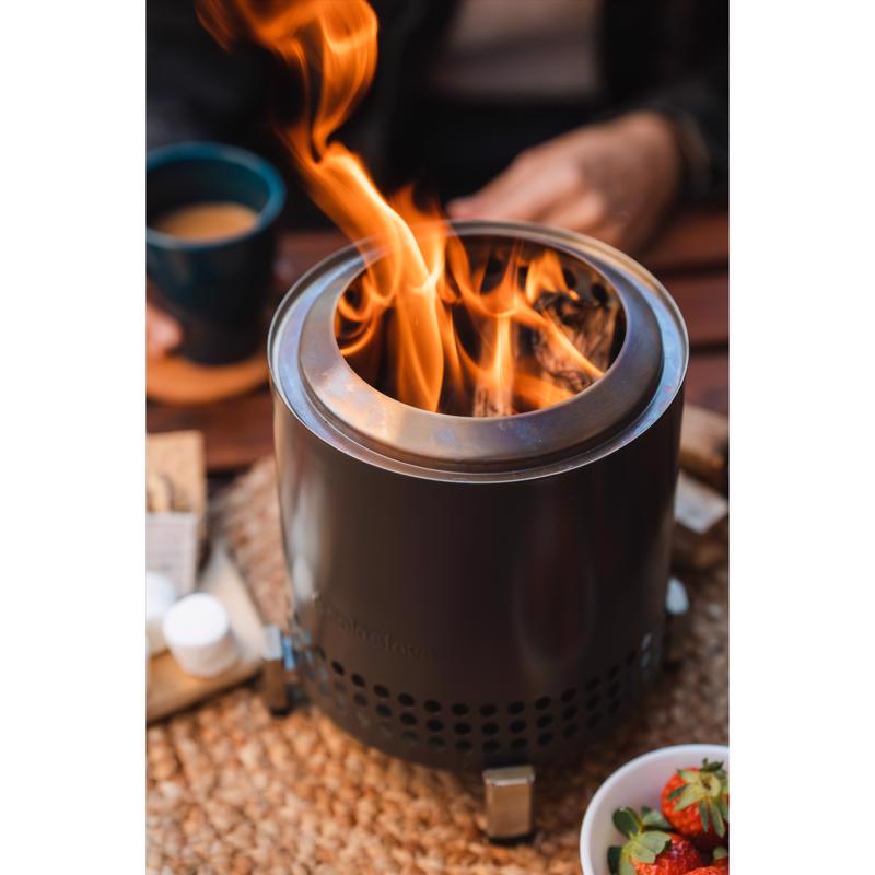 Solo Stove Mesa XL 7 in. W Stainless Steel Round Multi-Fuel Fire Pit