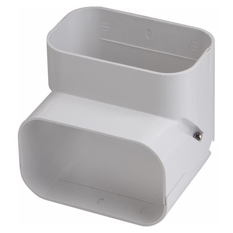 Slimduct Line Set Covers 5 in. W X 5 in. H White, Pack of 5