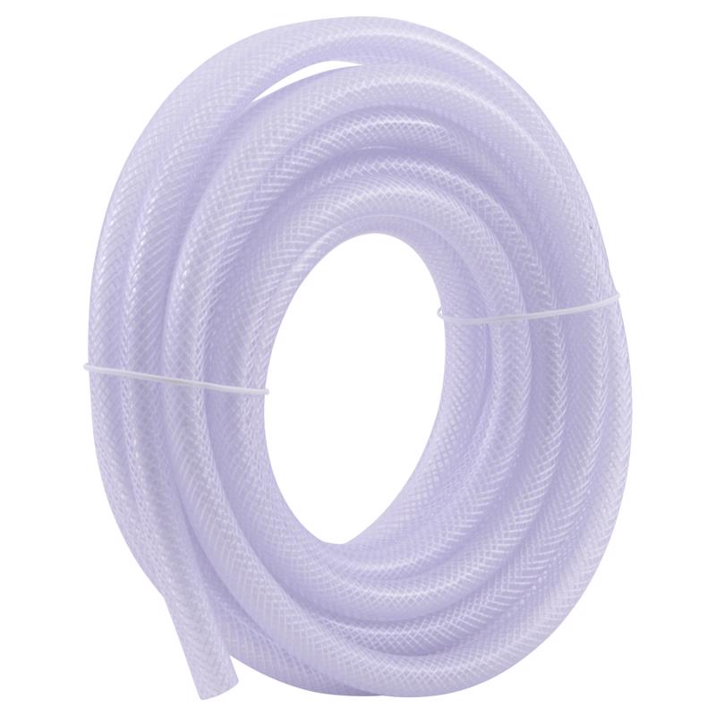 EZ FLO 1/4 in. D X 1/2 in. D X 20 ft L PVC Braided Tubing