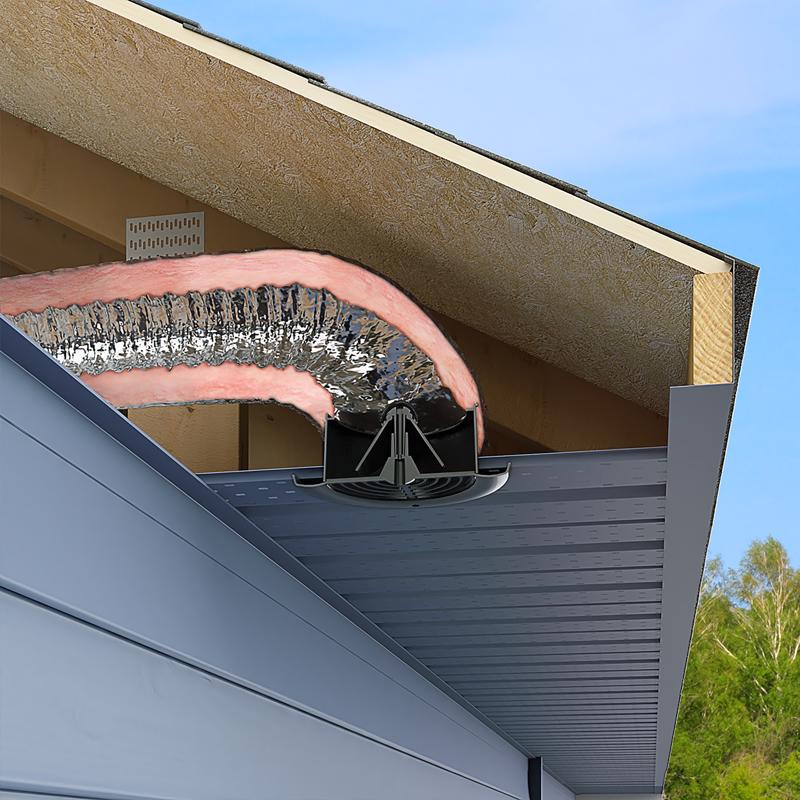 Imperial R4.2 25 ft. L X 6 in. D Silver Poly Duct