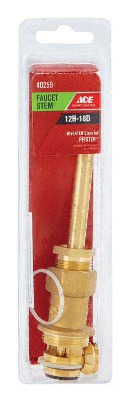 Ace 12H-18D Hot and Cold Diverter Stem For Pfister