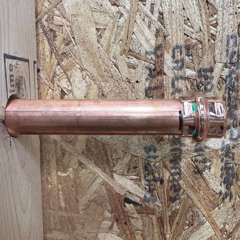 QuickFitting 3/4 in. Press in. Cap each Copper Cap