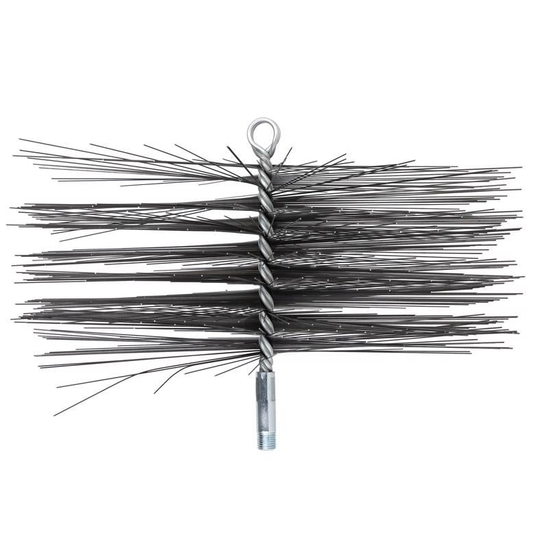 MEECO'S RED DEVIL 12 in. Rectangular Steel Chimney Brush