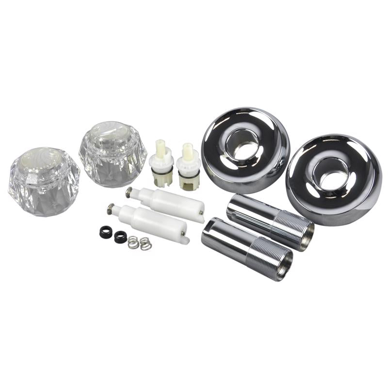 Danco For Delta Chrome Tub and Shower 2-Handle Remodeling Kit