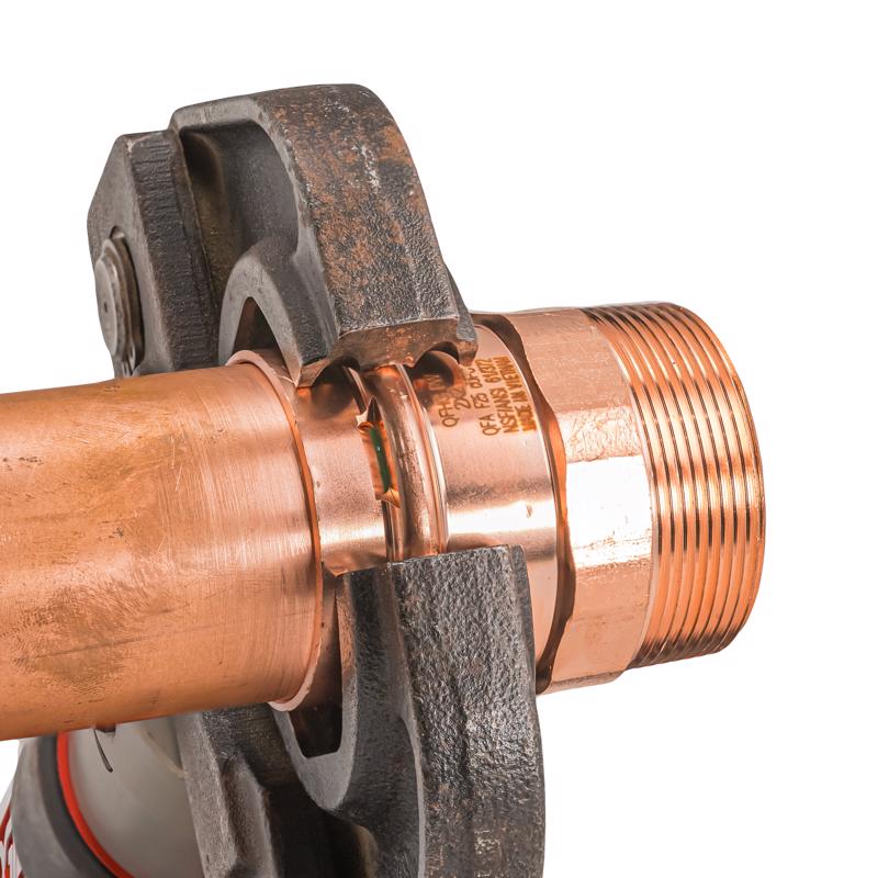 QuickFitting 2 in. Press in. MNPT in. Copper Adapter