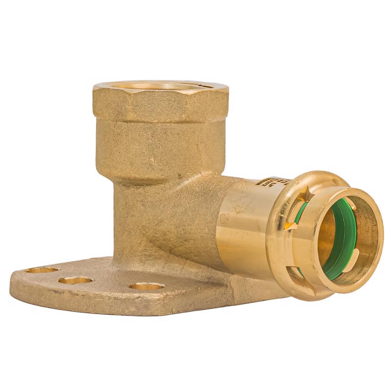 QuickFitting 1/2 in. Press in. Brass 90 Degree Elbow