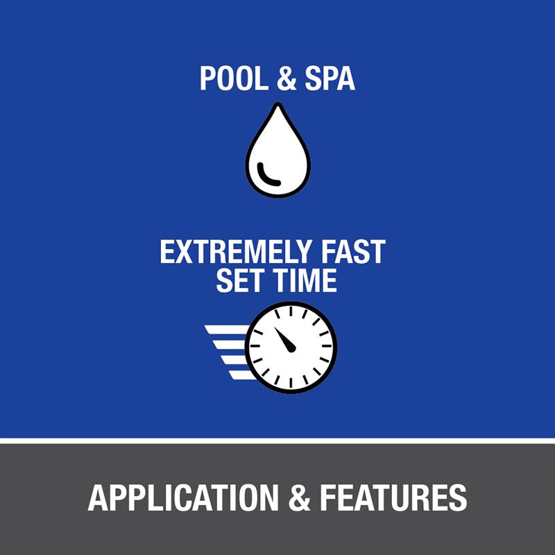 Oatey Blue Solvent Cement For PVC 4 fl. oz.