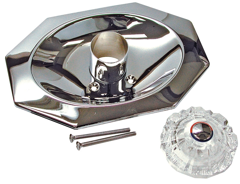 Danco 28959A Tub and Shower Trim Kit, Stainless Steel Body, Chrome-Plated