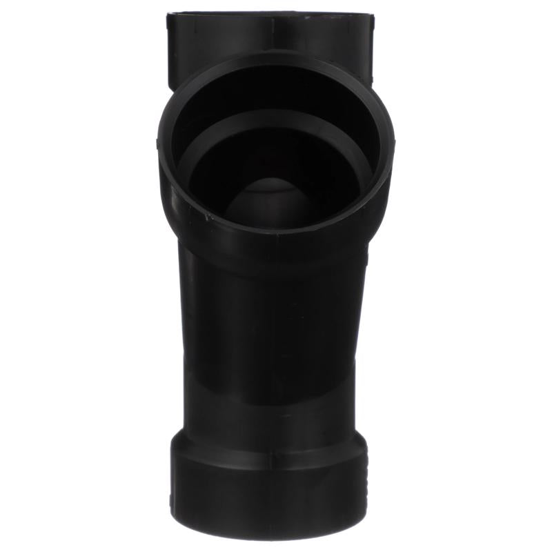 Charlotte Pipe 2 in. Hub X 2 in. D Hub ABS Double Wye