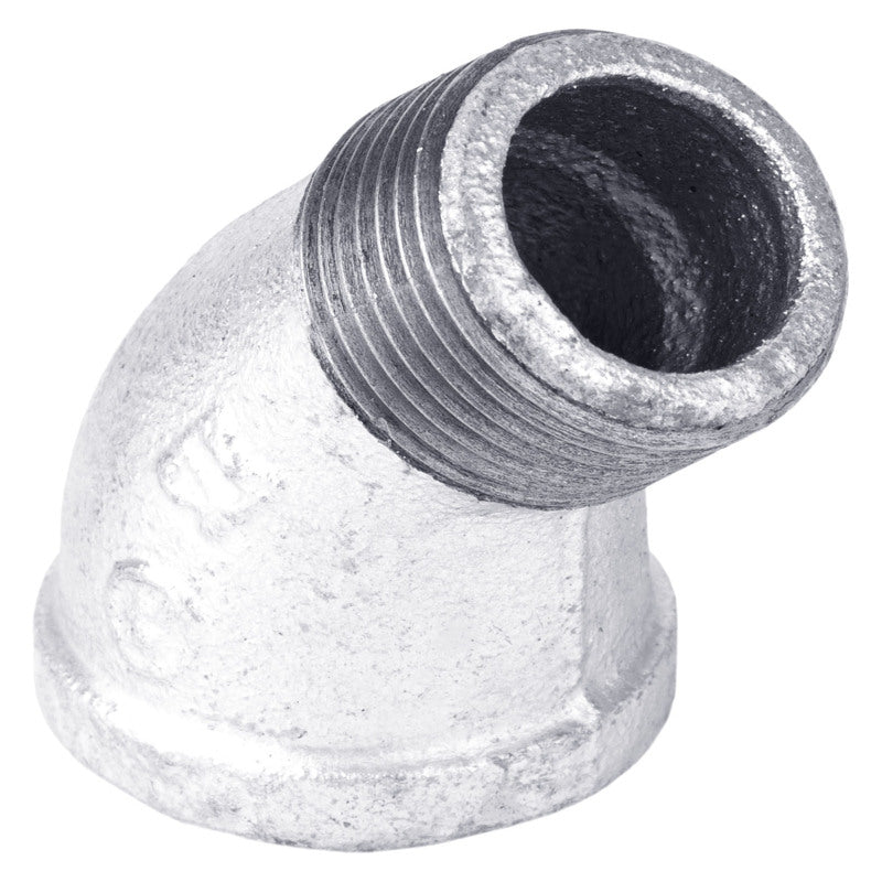 STZ Industries 1-1/4 in. FIP X 1-1/4 in. D MIP Galvanized Malleable Iron 45 degree Street Elbow