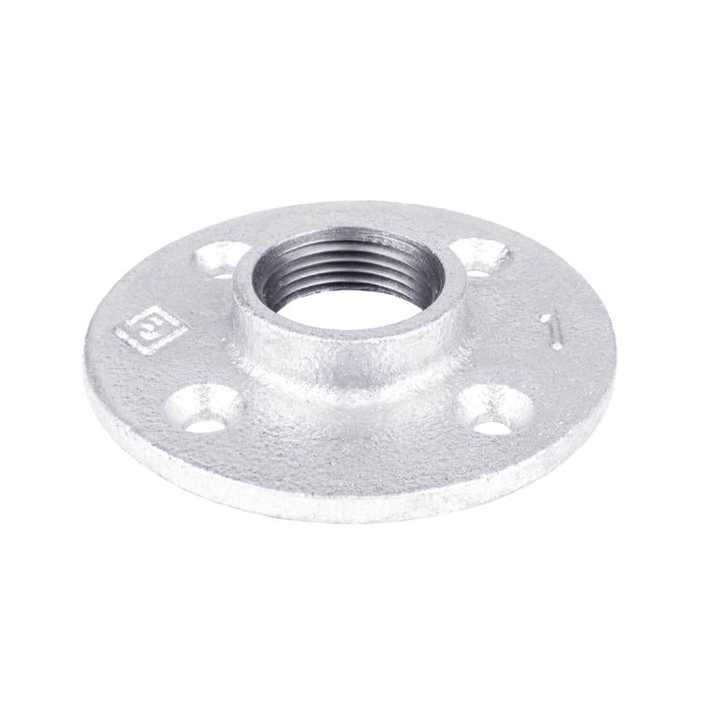 STZ Industries 1 in. FIP each Galvanized Malleable Iron Floor Flange, Pack of 5
