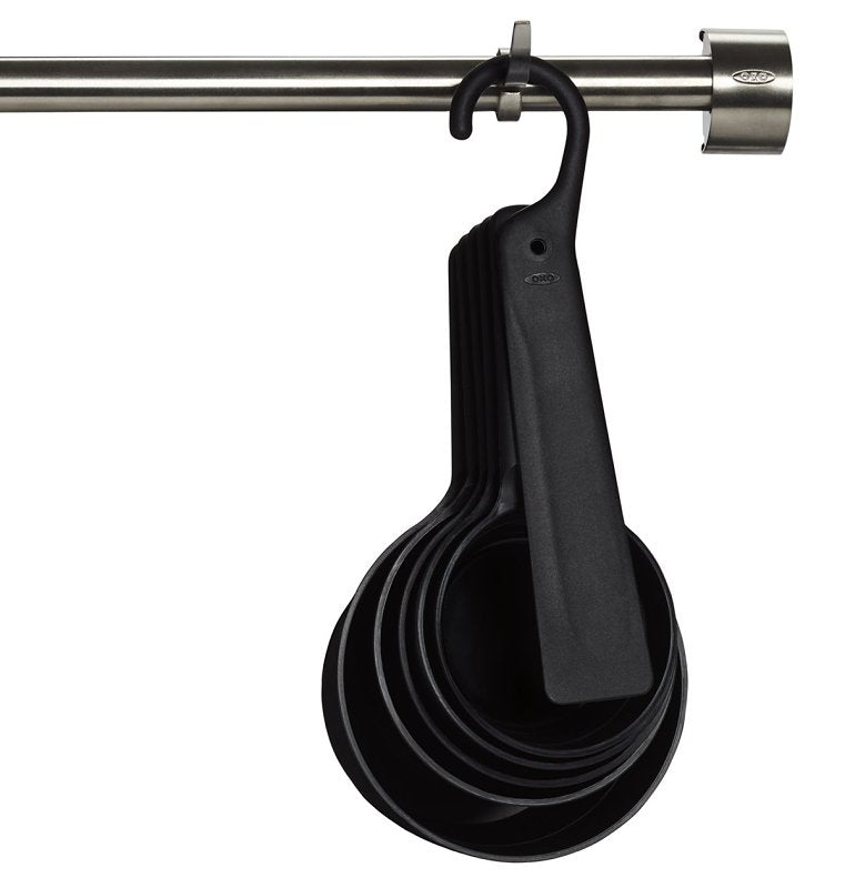 Good Grips 11110901 Measuring Cup Set, Plastic, Black