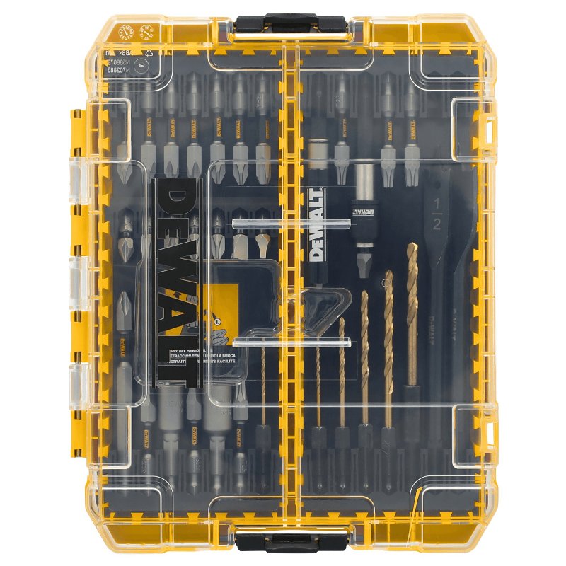 DEWALT TOUGHGRIP DWAF1235RLTG Drill Bit Set, 35-Piece