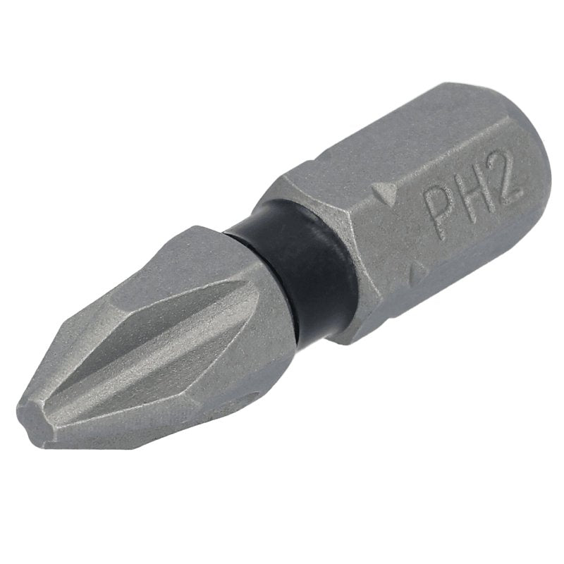 DEWALT TOUGHGRIP DWAF1PH2TG15 Screwdriver Bit, #2 Drive, Phillips Drive, 1/4 in Shank, Hex Shank, 1 in L, Steel