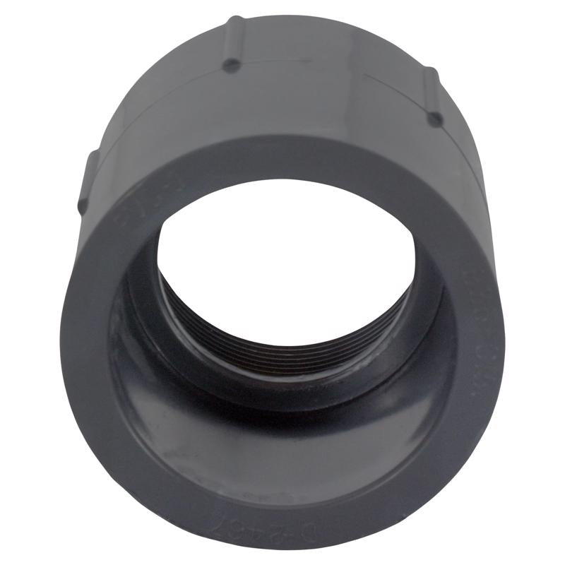 Charlotte Pipe Schedule 80 1-1/4 in. Slip X 1-1/4 in. D FPT PVC Pipe Adapter 1 pk