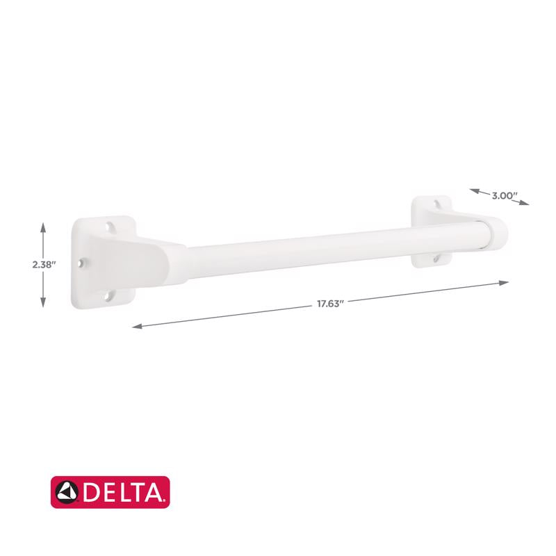 Delta 17.63 in. L Stainless Steel Grab Bar
