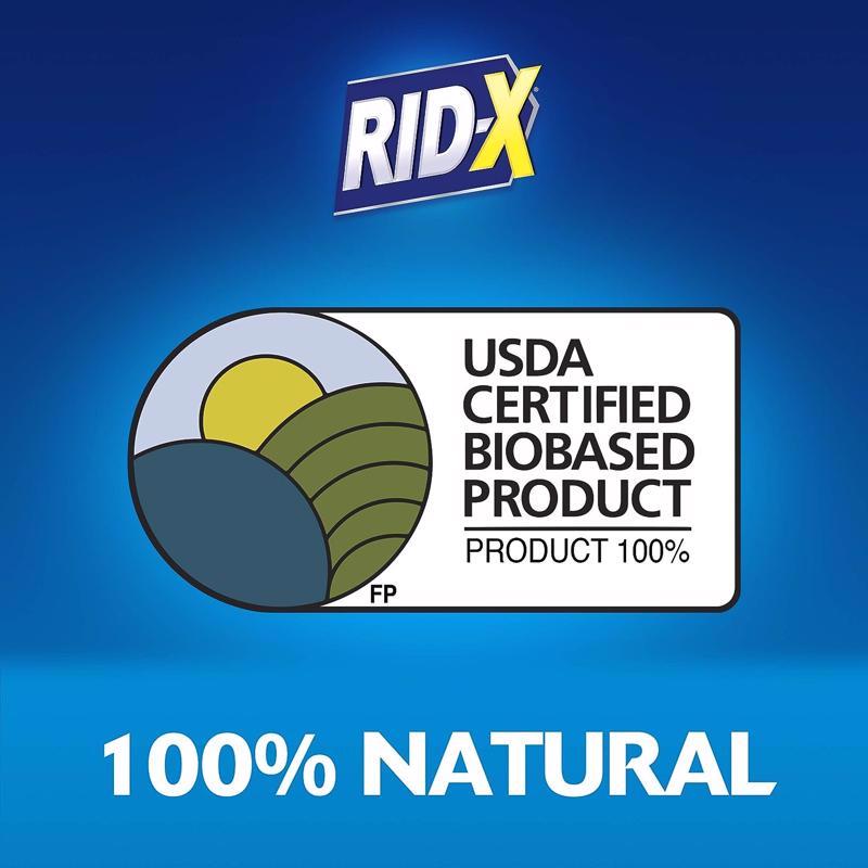 RID-X Powder Septic System Treatment 9.8 oz, Pack of 12