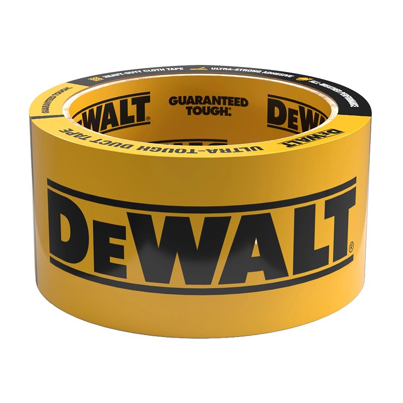 IPG DXAT9077 Duct Tape, 10 yd L, 1.88 in W, Black