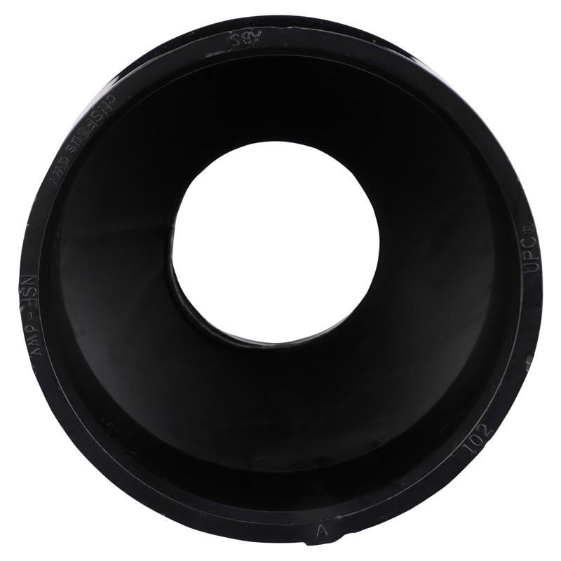 Charlotte Pipe 1-1/2 in. Hub X 3 in. D Hub ABS Coupling