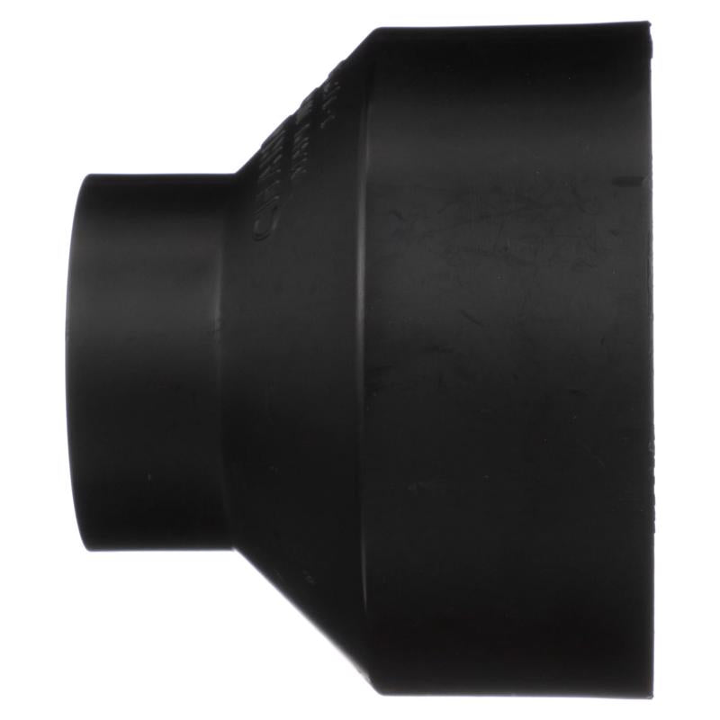 Charlotte Pipe 1-1/2 in. Hub X 3 in. D Hub ABS Coupling