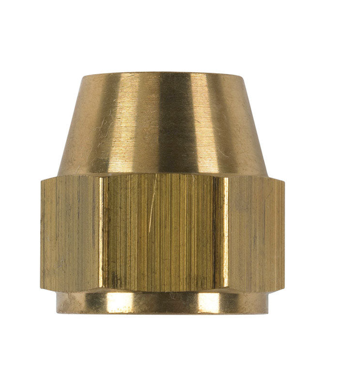 JMF Company 5/16 in. Flare Brass Nut, Pack of 2