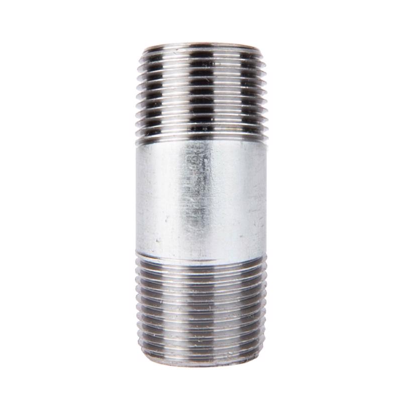 STZ Industries 3/8 in. MIP each X 3/8 in. D MIP Galvanized Steel 2-1/2 in. L Nipple, Pack of 5