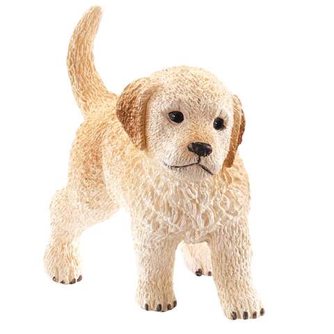 Schleich Farm World Golden Retriever Puppy Toy Brown/White, Pack of 5