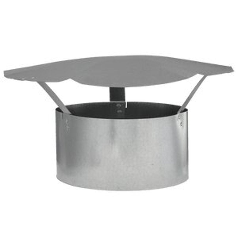 Imperial GV0591 Rain Cap, 13-1/4 in Dia, Steel, Galvanized