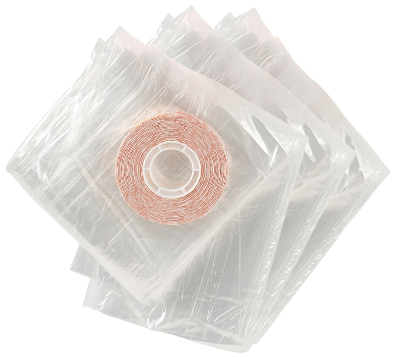 Frost King V73/9H Indoor Shrink Window Kit, 42 in W, 0.75 mil Thick, 5.2 ft L, Plastic, Clear, 9/PK