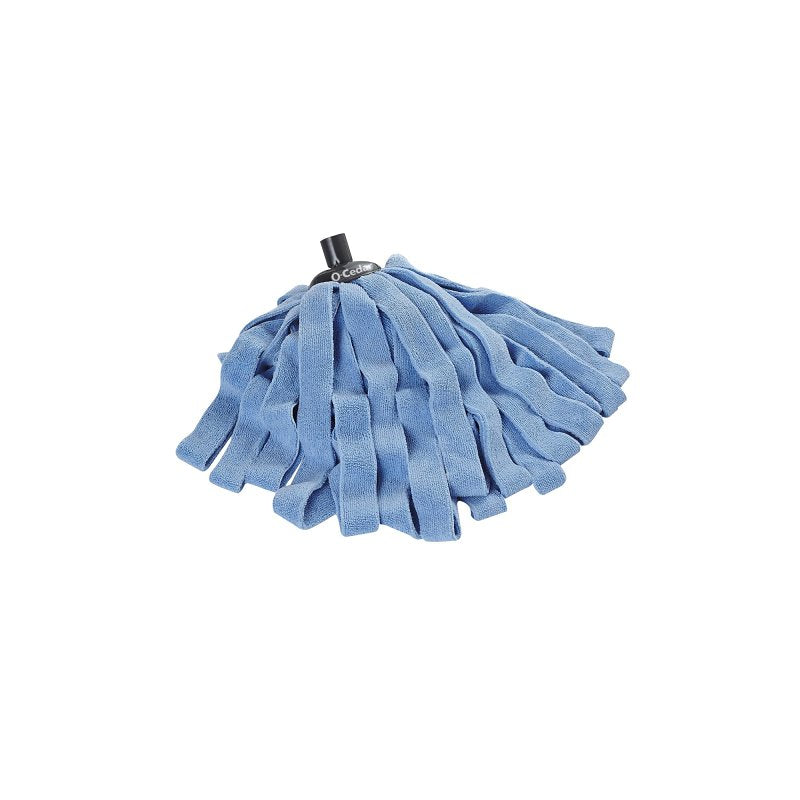 O-Cedar 149334 Deck Mop Refill, Microfiber, Blue