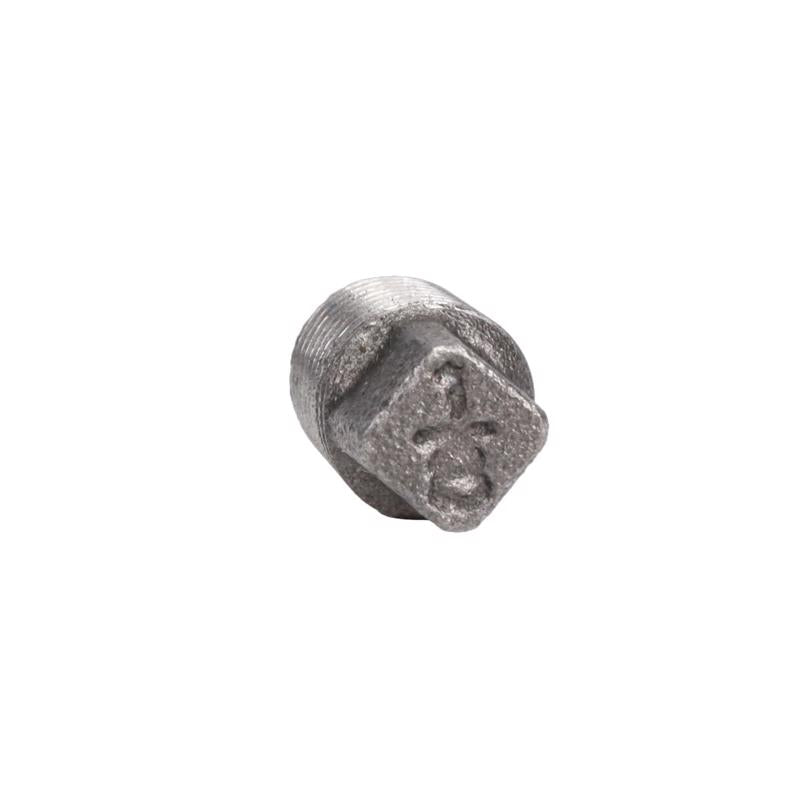 STZ Industries 1/8 in. MIP each Black Malleable Iron Plug