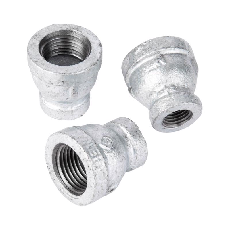 STZ Industries 1-1/2 in. FIP each X 3/4 in. D FIP Galvanized Malleable Iron Reducing Coupling