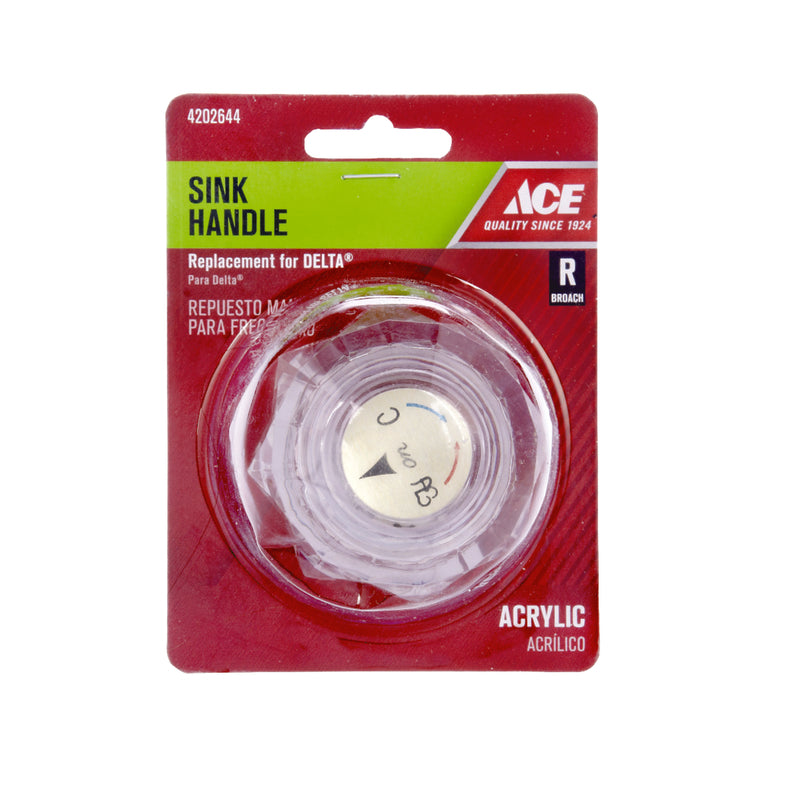 Ace For Delta Clear Bathroom Faucet Handles