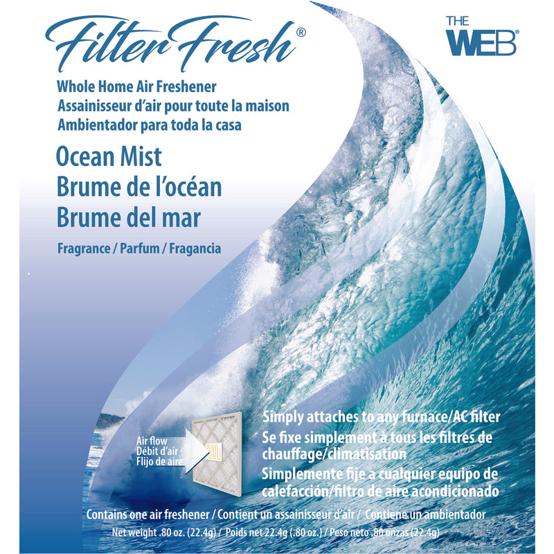 Web FilterFresh Ocean Mist Scent Air Freshener 0.8 oz Gel