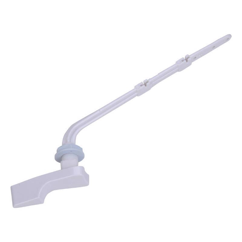 Ace Flush Lever White Plastic