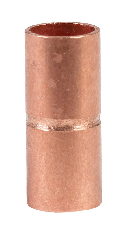 NIBCO 1/8 in. Sweat X 1/8 in. D Sweat Copper Coupling 1 pk