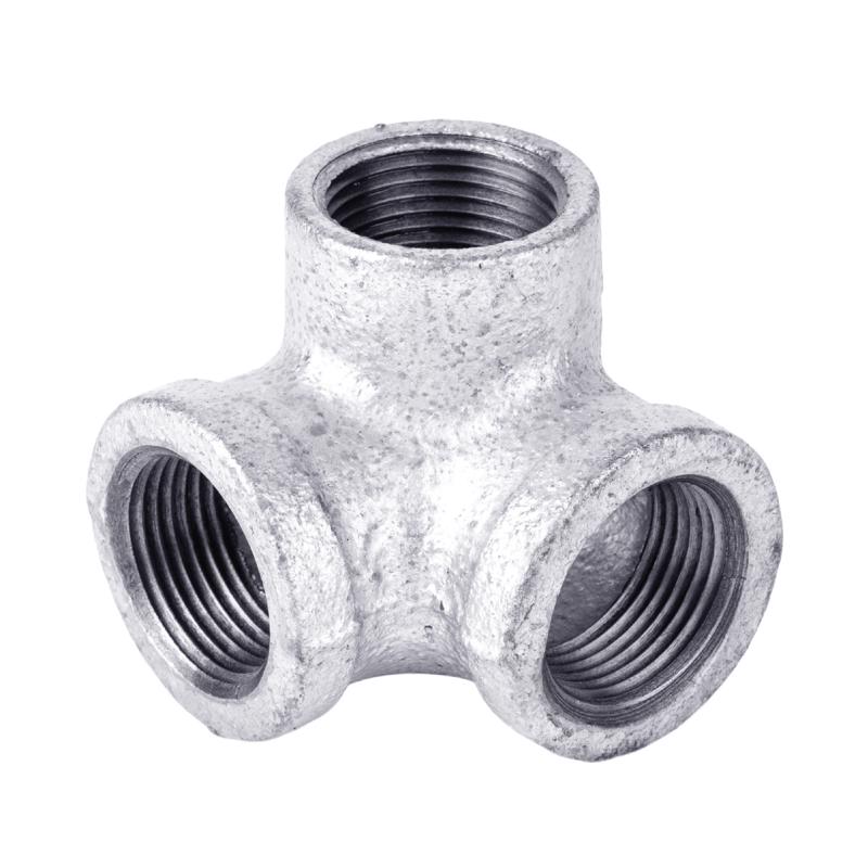 STZ Industries 1/2 in. FIP each X 1/2 in. D FIP 1/2 in. D FIP Galvanized Malleable Iron Side Out Elb